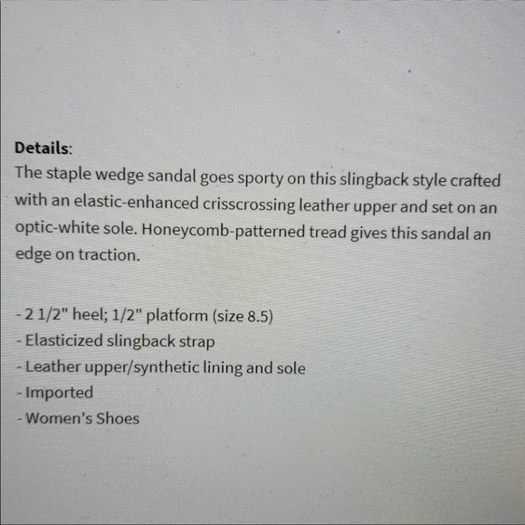 Caslon Alaysa Wedge Sandal. Genuine Leather! Olive/ Army green color. Size 7.5M - Picture 10 of 10